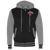 Unisex Heavyweight Varsity Full-Zip Hooded Sweatshirt Thumbnail