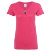 Women’s Glitter V-Neck T-Shirt Thumbnail